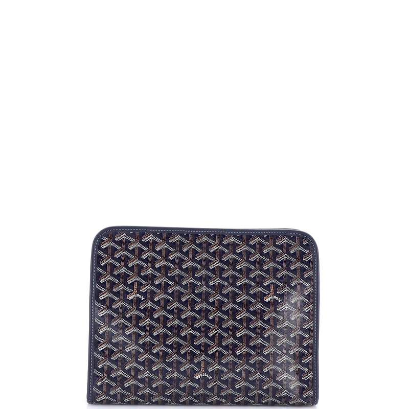 Pre-Owned Goyard Gm Jouvence Toiletry Pouch Coated Canvas