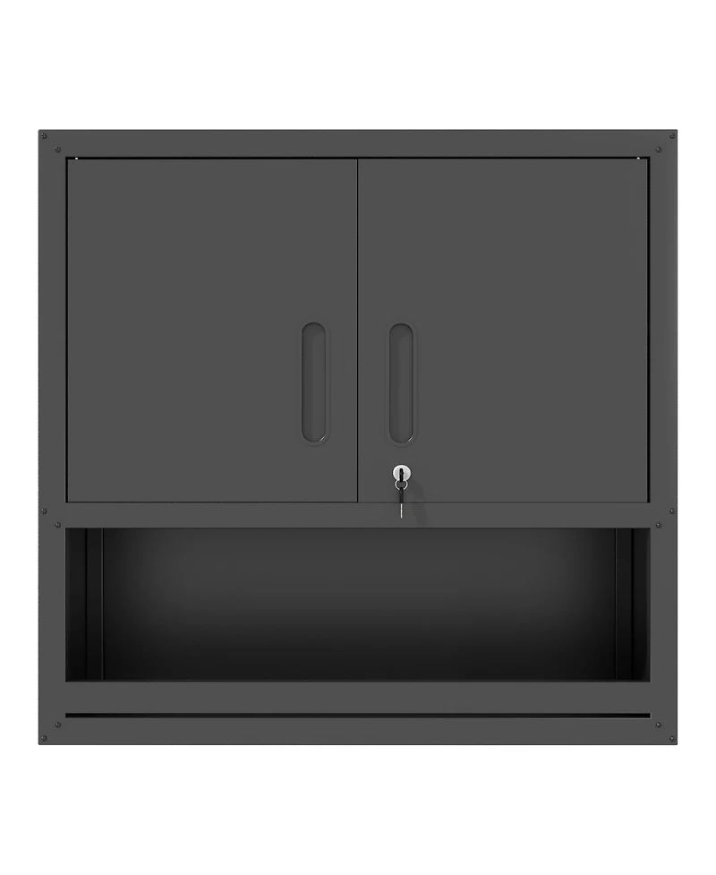 Viyet 30" Wall Mounted Metal Cabinet