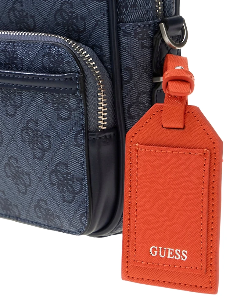 Guess Men's Milano Double-Zip Crossbody Bag