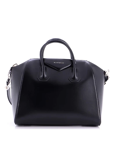 Pre-Owned Givenchy Medium Antigona Bag Glazed Leather