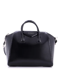 Pre-Owned Givenchy Medium Antigona Bag Glazed Leather