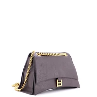 Pre-Owned Balenciaga Crush Chain Flap Bag Leather