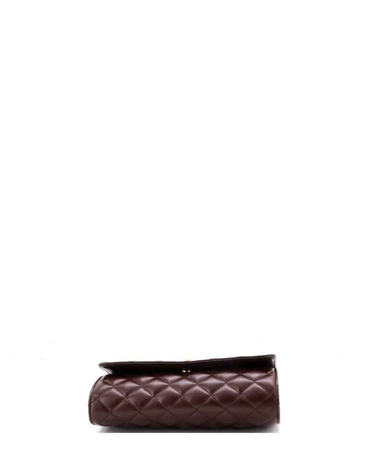 Pre-Owned Versace Icon Wallet on Chain Quilted Leather