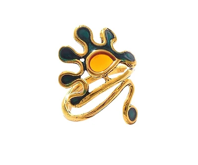Sohi Women's Sun Finger Ring