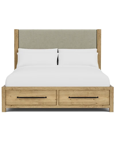 Davie King Upholstered Bed with Storage