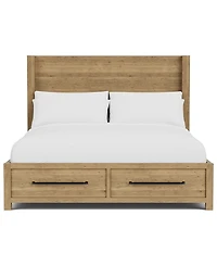 Davie 3-Pc. Queen Storage Bedroom Set (Panel Bed