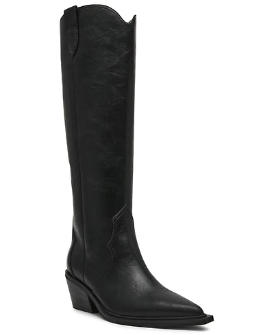 Dv Dolce Vita Women's Greva Wide Calf Cowboy Western Boots