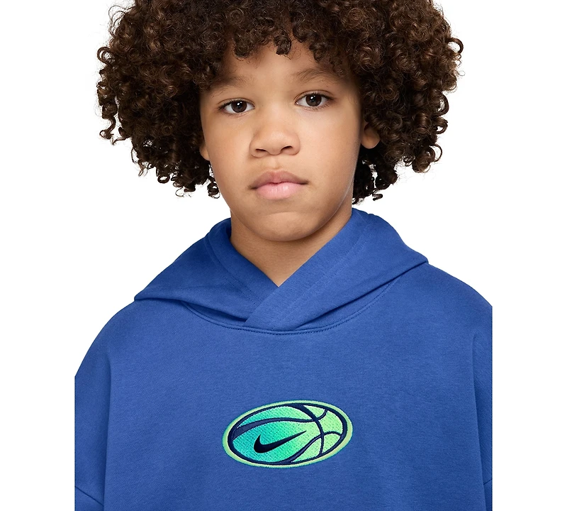 Nike Boys' and Girls' 7-20 Dri-fit Basketball Long-Sleeve Hoodie