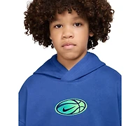 Nike Boys' and Girls' 7-20 Dri-fit Basketball Long-Sleeve Hoodie