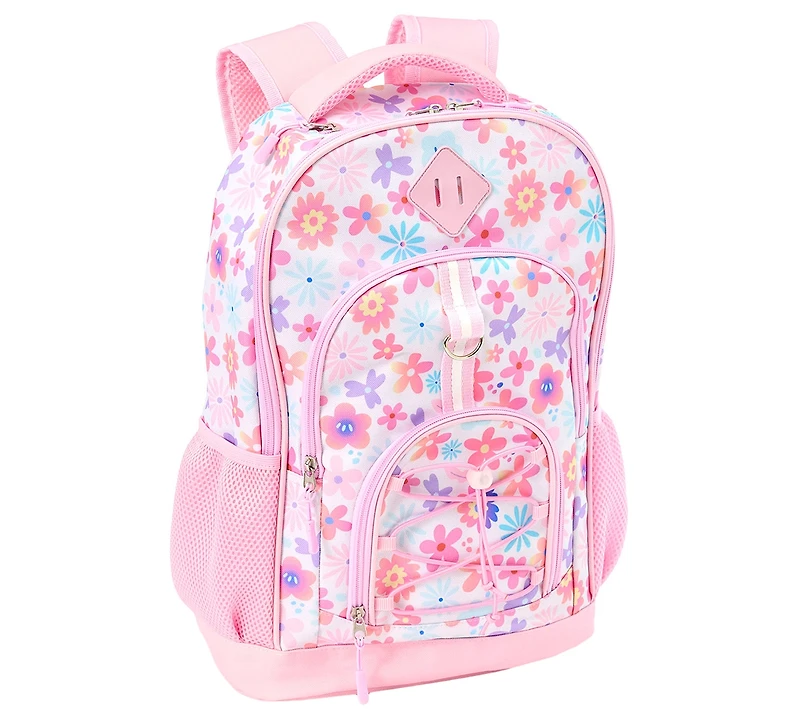 Rainbow Sugar Girls' Floral Backpack and Lunch Box, 2-Piece Set