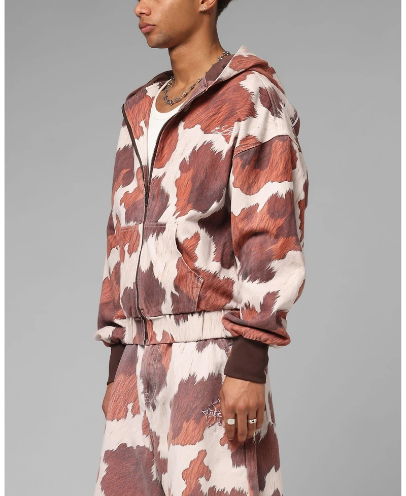 Loiter Men's Hide Zip Jacket Cowhide