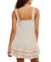 Free People Women's Cotton-Blend Spring Tide Tunic Top