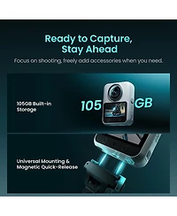 Xtra Edge Sphra360 8K 360 Action Camera