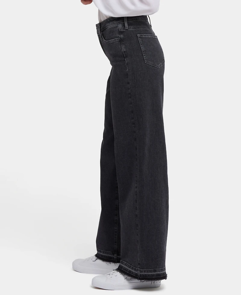 Nydj Women's Teresa Wide-Leg Jeans with Released Hems