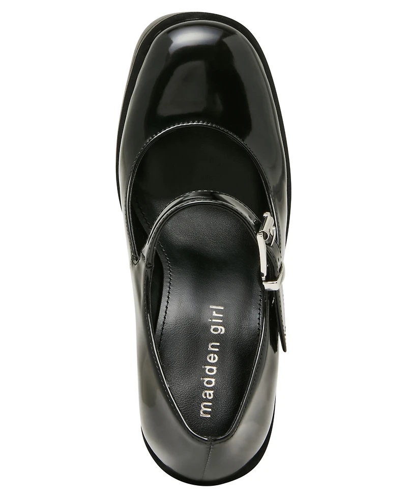 Madden Girl Women's Daphine Platform Mary-Jane Pumps