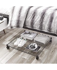 DormCo Suprima Rolling Underbed Square Shelf