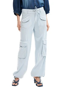 Desigual Women's Cargo pants with pockets