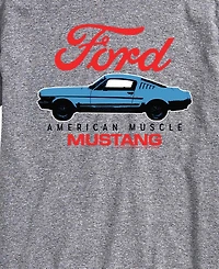 Airwaves Men's Ford American Muscle Mustang Short-Sleeve Graphic T-Shirt