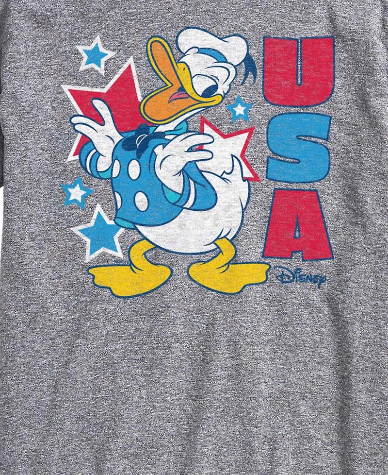 Airwaves Men's Disney Donald Usa Short-Sleeve Graphic T-Shirt