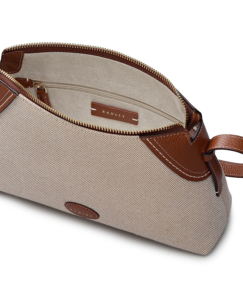 Radley London Crawford Mews Canvas Small Crossbody Handbag