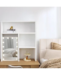 DormCo Yak About It Honeycomb Thick - Desk Bookshelf Hutch