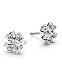 Pandora Sparkling Lucky Clover Stud Earrings