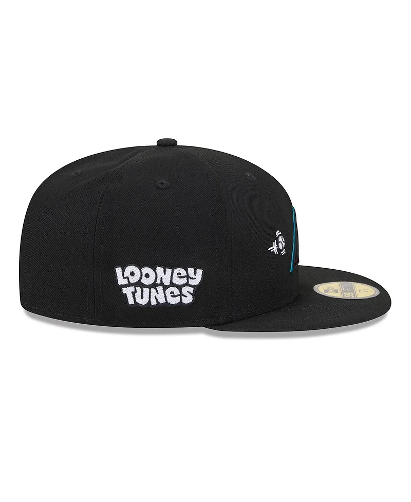 New Era Men's Black Arizona Diamondbacks Looney Tunes Bugs Bunny 59FIFTY Fitted Hat