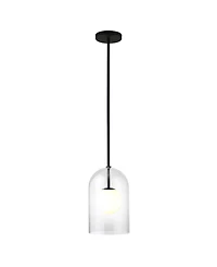 Hudson & Canal Sondre 7.88" Metal ide Double Layer Pendant
