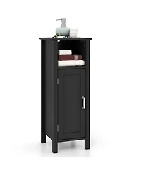 sumyeg Bathroom Storage Organizer Cabinet with 2-Tier Storage Space