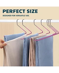 LifeMaster 30-Pc Metal Non-Slip Pants Hangers