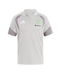 Adidas Men's Silver Seattle Sounders Fc 2026 Tiro Competition Polo Shirt