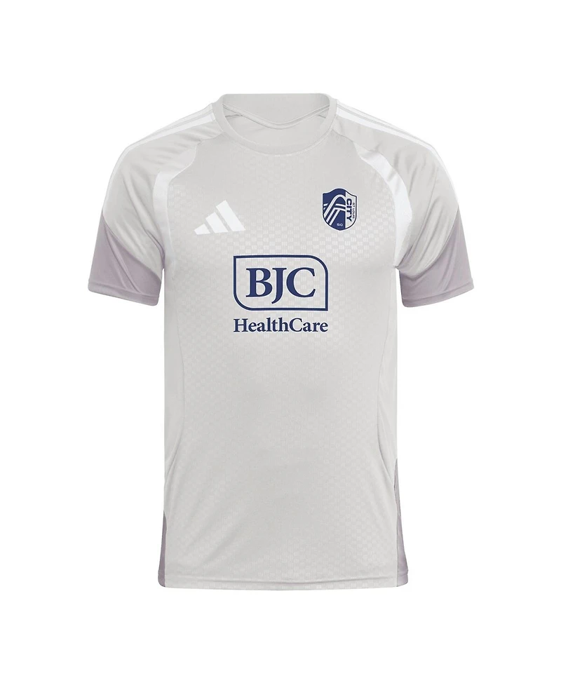 Adidas Men's Silver St. Louis City Sc 2026 Competition Training Jersey