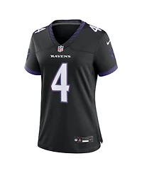 Nike Women's Zay Flowers Black Baltimore Ravens Alternate Game Jersey