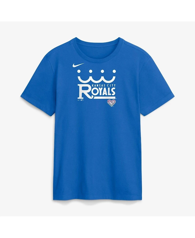 Nike Men's Royal Kansas City Royals 2026 Connect Wordmark T-Shirt