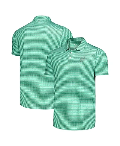 Puma Men's Green Wm Phoenix Open Mattr Stadium Chair Polo Shirt