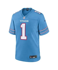 Nike Men's Cameron Ward Light Blue Tennessee Titans Game Jersey
