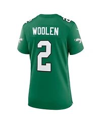 Nike Women's Tariq Woolen Kelly Green Philadelphia Eagles Alternate Game Jersey