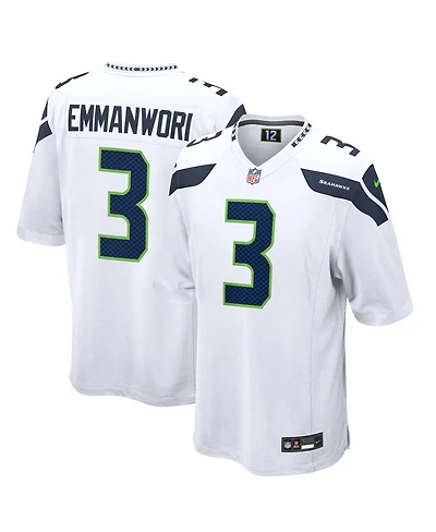 Nike Men's Nick Emmanwori White Seattle Seahawks Game Jersey