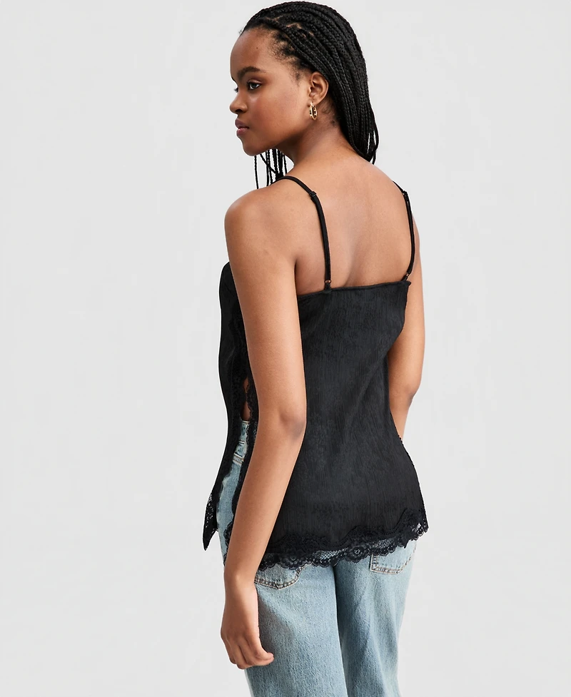 And Now This Women's Lace Trim Long Cami, Macy's Exclusive