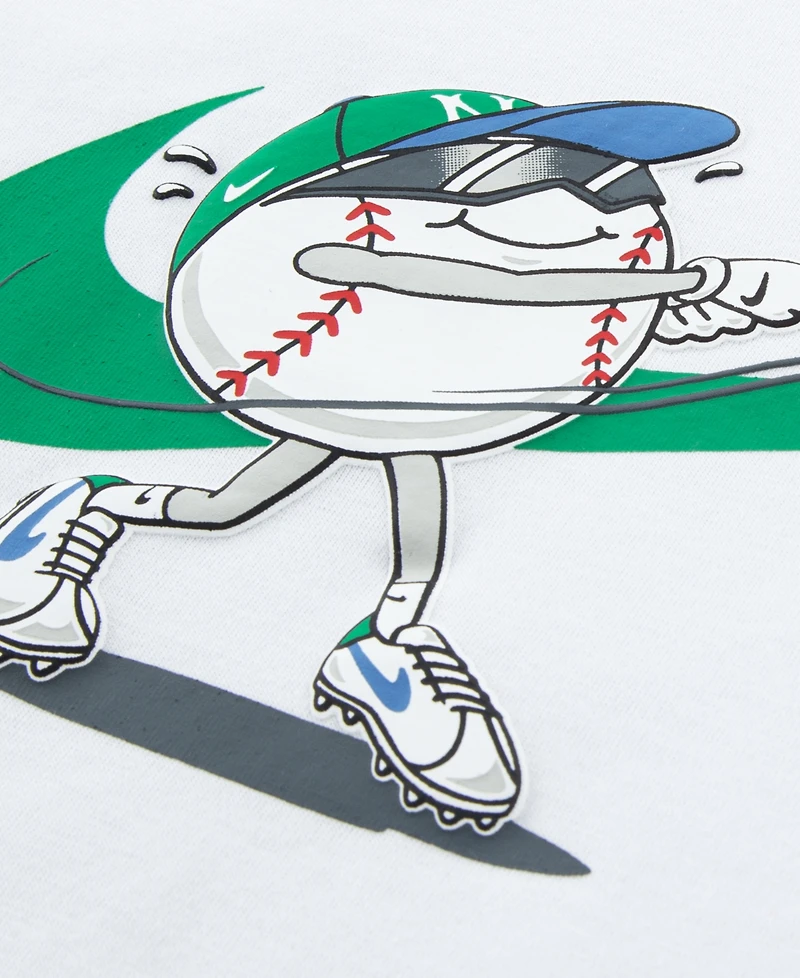 Nike Boys' 4-7X Graphic Baseball T-Shirt and Mesh Shorts, 2-Piece Set