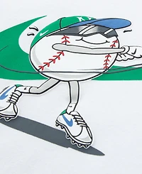 Nike Boys' 4-7X Graphic Baseball T-Shirt and Mesh Shorts, 2-Piece Set
