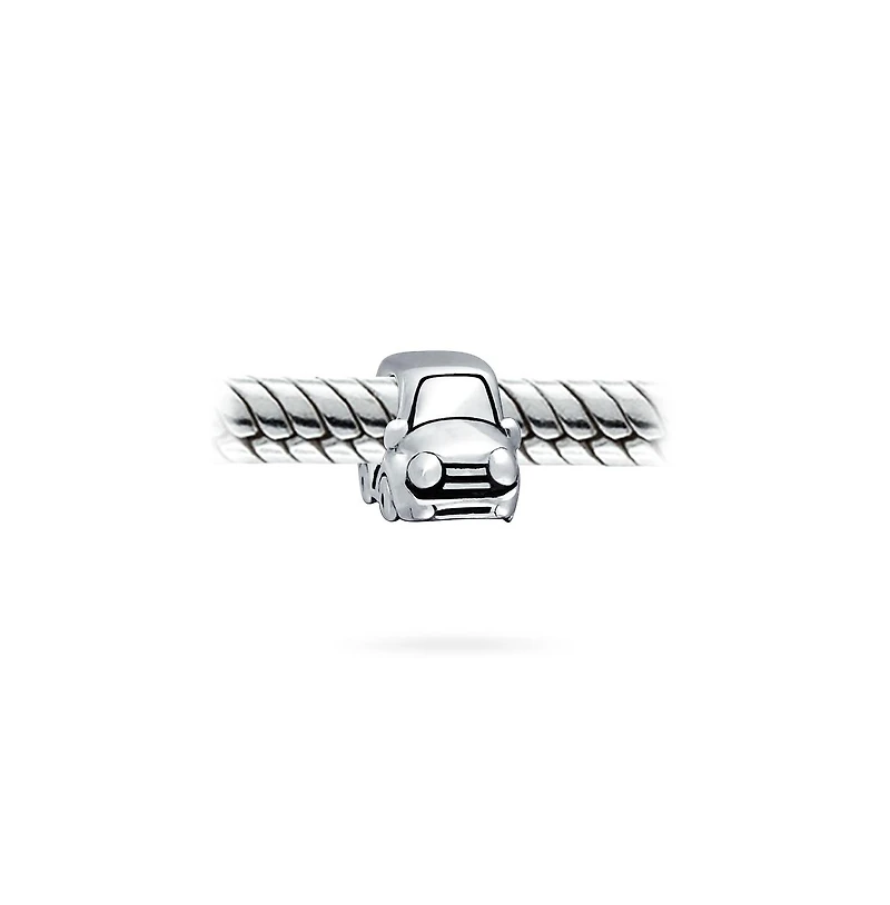 Bling Jewelry Suv Car Charm Bead for Soccer Moms Charm Bead .925 Sterling Silver Fits European Bracelet