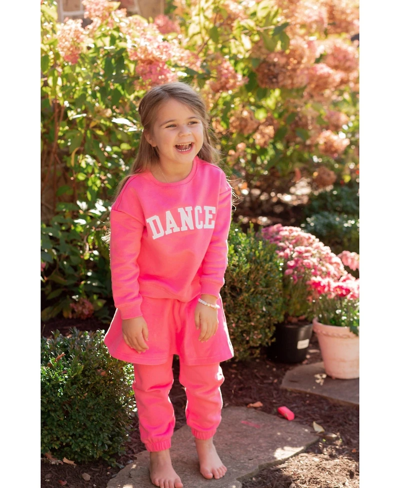 Bits & Bows Toddler Skirted Bow Joggers