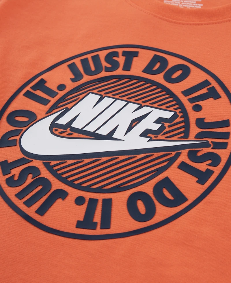 Nike Boys' 4-7X T-Shirt and French Terry Shorts, 2-Piece Set