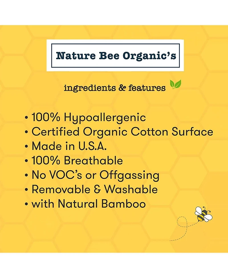 Nature Bee Organic's Baby Deluxe Breathable Crib Mattress