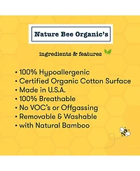 Nature Bee Organic's Baby Deluxe Breathable Crib Mattress