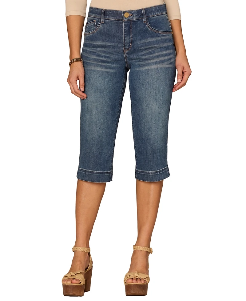 Democracy Women's Mid-Rise Capri Jeans