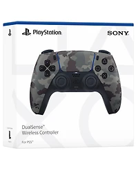 Sony PlayStation 5 DualSense Wireless Controller - Gray Camouflage
