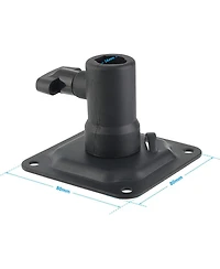 Camvate Wall Mount with Light Head Adapter for Studio Shooting, Square Base