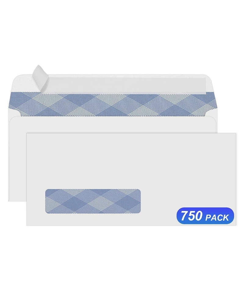 Gnuadz Single Window Security Envelopes for Invoices Checks